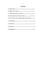 Referāts 'Sexual Crimes', 1.