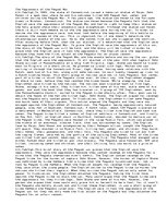 Eseja 'Aggressors of the Pequot War', 1.