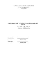 Biznesa plāns 'Viesnīcas "Bulciņas, kūciņas un gultiņas" finanšu rādītāju analīze', 1.