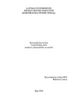 Referāts 'Rāmējumi, dienas kārtība un naratīvi', 1.