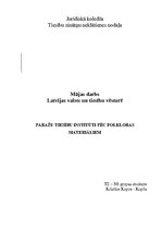 Konspekts 'Paražu tiesību institūti pēc folkloras materiāliem', 1.