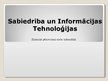 Prezentācija 'Sabiedrība un informācijas tehnoloģijas', 1.