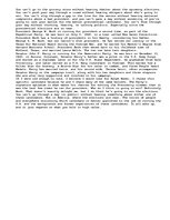 Eseja 'About Bush', 1.