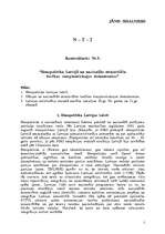 Konspekts 'Etnopolitika Latvijā un nacionālo minoritāšu tiesības starptautiskajos dokumento', 1.