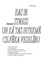 Referāts 'Kas ir stress, un kā tas ietekmē mūsu veselību', 1.