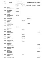 Paraugs 'Kontu sadalīšana aktīvos un pasīvos', 1.