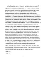 Referāts 'Recenzija par Dž.L.Gaddisa grāmatu "The Cold War: a New History"', 6.