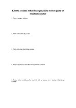 Paraugs 'Sociālās rehabilitācijas plāns', 15.
