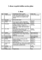 Konspekts 'Vecpuišu ballītes norise', 1.