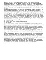 Eseja 'Ethics and Philosophy', 1.