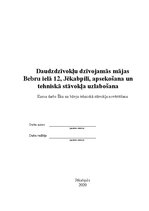 Referāts 'Daudzdzīvokļu dzīvojamās mājas Bebru ielā 12, Jēkabpilī, apsekošana un tehniskā ', 1.