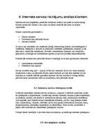 Referāts 'Interneta servisa risinājumu analīze', 46.