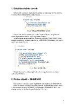 Konspekts 'Oracle datubāzes izmantošana', 4.