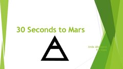 Prezentācija 'Grupa "30 Seconds to Mars"', 1.