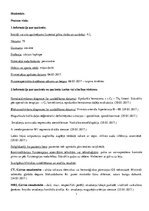 Prakses atskaite 'Pacienta vēsture fizioterapijas studentiem - epidurālaā hematoma', 1.