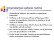 Prezentācija 'Organizācijas kultūru klasifikācija,  diagnostika un nozīme', 17.