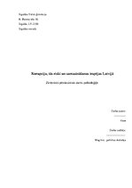 Referāts 'Korupcija, tās riski un samazināšanas iespējas Latvijā', 1.