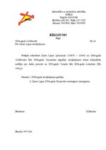 Paraugs 'Praktiskais darbs lietvedībā', 3.