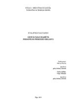 Referāts 'Gestācijas diabēts - personīgās pieredzes izklāsts', 1.