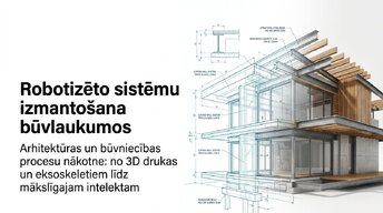 Prezentācija 'Robotizēto sistēmu izmantošana būvlaukumos', 1.