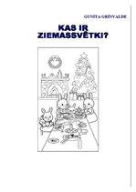 Konspekts 'Kas ir Ziemassvētki', 1.