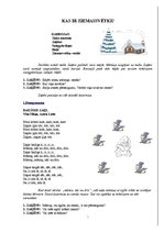 Konspekts 'Kas ir Ziemassvētki', 3.