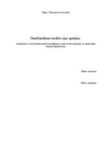 Paraugs 'Daudzlaidumu locīklu sijas aprēķins', 1.