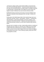 Eseja 'Alberts Bels "Saknes". Prozas darba analīze', 2.