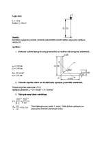 Konspekts '2.praktiskais darbs būvkonstrukcijās. Centriski spiestas tērauda kolonas nestspē', 2.
