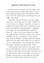 Eseja 'Pārspriedums par Andreja Upīša noveli "Uz tiltiņa”', 1.