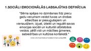 Prezentācija 'Sociāli emocionālo prasmju attīstība un nozīme. Tipiska un netipiska sociāli emo', 2.