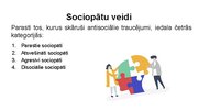 Prezentācija 'Sociāli emocionālo prasmju attīstība un nozīme. Tipiska un netipiska sociāli emo', 17.