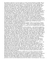 Eseja 'Social Security', 1.