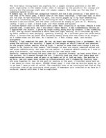 Eseja 'The Diving Board descriptive writing', 1.