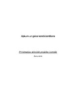 Paraugs 'Apkure un gaisa kondicionēšana. Privātmājas tehniskā projekta izstrāde', 1.