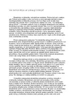 Eseja 'Vai demokrātija var pāraugt tirānijā', 1.