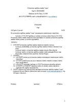 Paraugs 'Akta paraugs', 1.