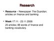 Prakses atskaite 'Linguistic Peculiarities in English for Finance and Banking: Usage of French Bor', 8.
