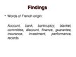 Prakses atskaite 'Linguistic Peculiarities in English for Finance and Banking: Usage of French Bor', 10.