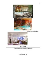 Prakses atskaite 'Viesnīcas "Hotel Jūrmala Spa" raksturojums', 2.