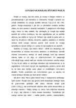 Eseja 'Recenzija - Latvijas Nacionālais vēstures muzejs', 1.