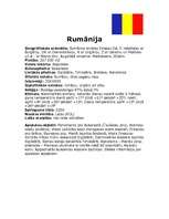 Konspekts 'Rumānija', 1.