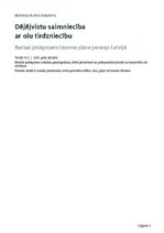 Biznesa plāns 'Dējējvistu saimniecība ar olu tirdzniecību Latvijā', 1.