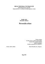 Referāts 'Personāla atlase', 1.