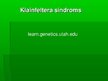 Prezentācija 'Dzimumhromosomu skaita novirze', 10.