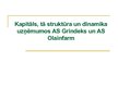 Prezentācija 'Kapitāls, tā struktūra un dinamika uzņēmumos AS "Grindeks" un AS "Olainfarm"', 1.