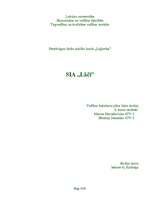 Referāts 'SIA "Lāči"', 1.