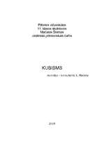 Referāts 'Kubisms', 1.