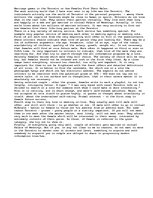 Eseja 'Marriage games in the Tenretni(Internet) or How Females Find Their Males. ', 1.