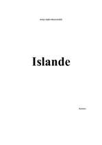 Eseja 'Islande', 1.